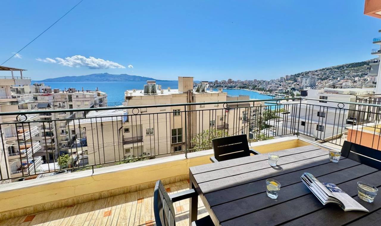 Colorful Sea View Apartment Саранда Экстерьер фото